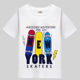 KUCHIPOO Boys 3 Printed Applique T-shirt image 4