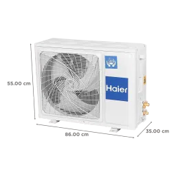 Haier Clean Cool 7 in 1 Convertible 1.6 Ton 3 Star Hot and Cold Split AC with Self Diagnosis (2024 Model, Copper Condenser, HSU19CH TQG3BN INV) image 5
