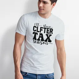 Seekbuylove Men Typography Printed Bio Finish T-shirt-picture-21