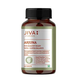 Jiva Set Of 2 Arjuna Tablets 120 Tablets Each image 2