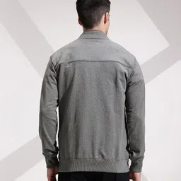 INVICTUS Mock Collar Front-Open Sweatshirt image 5