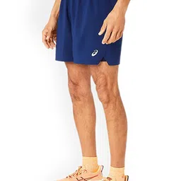 ASICS Men Solid Regular Fit Sports Shorts image 2