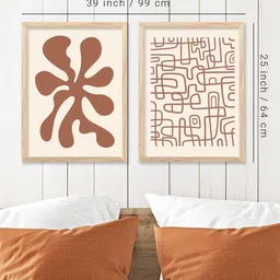 WALLLANE Brown Wood Wall Art image 5