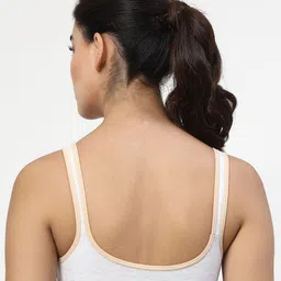 LILY Pack Of 4 Bra Full Coverage Non Padded Seamless Sports Bra image 2