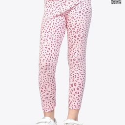 ariel Girls Pack Of 2 Printed Non-Transparent Pure Cotton Ankle Length Leggings-picture-0