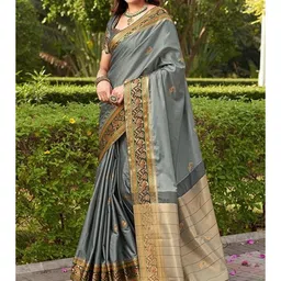 Paramparik Textile Woven Design Zari Paithani Saree image 2