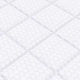 USHA SHRIRAM Grey & White 7-Zone Dual-Hard & Soft Orthopedic Quilted King Size Mattress image 5