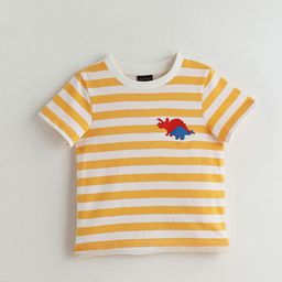 One Friday Boys Striped Pockets T-shirt-image-58