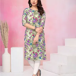 KETAKI FASHION Women Floral Printed Casual Straight Kurta-picture-15