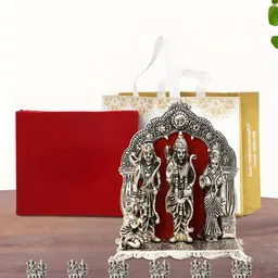 INTERNATIONAL GIFT Silver-Toned Religious Idol Showpiece-picture-36
