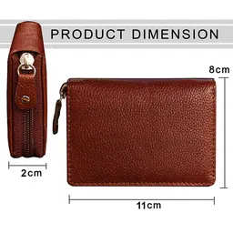 SZN Men Textured Leather Card Holder image 5