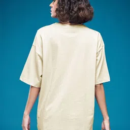 SMARTEES Women Typography Printed Drop-Shoulder Sleeves T-shirt image 3