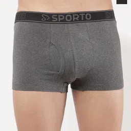 Sporto by Macho Pack Of 2 Super Combed Cotton Breathability Trunk-picture-37