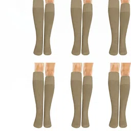 MUKHAKSH Kids Beige Socks-picture-45
