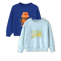Joggers Park Kids-Unisex Multicoloured Cotton Sweatshirts-image-42