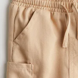 H&M Jersey-Lined Twill Joggers image 4