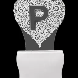 1ST TIME White & Transparent 3D Illusion LED Plug Night Lamps image 2