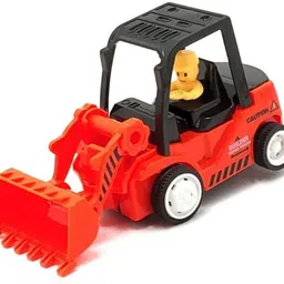 croco 4-Pcs Construction Engineering Trucks Set Pull Back Vehicles Trucks image 4