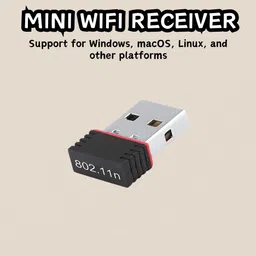 FRONY (Wi-Fi Receiver) with Multi-Device Connectivity For All Pc System and LaptopB170 USB Adapter-picture-18
