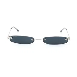 SALTY Men UV Protected Rectangle Sunglasses SG0039-S-BK-ALPHA image 3
