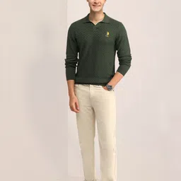 U.S. Polo Assn. Men Long Sleeves Pullover Sweaters image 5