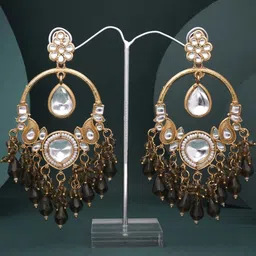 Anouk Circular Drop Earrings image 4