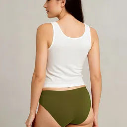 HRX by Hrithik Roshan Pack of 2 Cotton High-Rise Hipster Briefs image 3