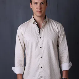 FILO HEVIS Men Classic Opaque Printed Casual Shirt-image-91