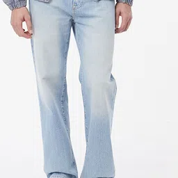Lacoste Men Straight Fit Mildly Distressed Jeans-image-50