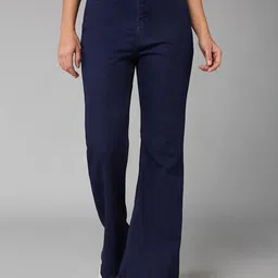 DOLCE CRUDO Women Bootcut High-Rise Stretchable Jeans-image-68