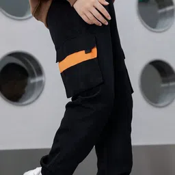 BAESD Boys Relaxed Cargos Trousers image 3