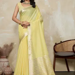 VASTRA-THE FACTORY STORE Woven Design Saree-picture-31