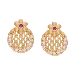 DIVASTRI Circular Studs Earrings image 2