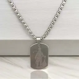 Uniqon Silver-Plated Contemporary Pendants with Chains-picture-18