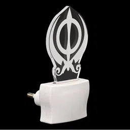 1ST TIME Red & White Acrylic Traditional Abstract Shaped Shaped Wall Lamp image 3