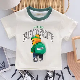 INCLUD Boys Printed Short Sleeves T-shirt With Shorts image 5