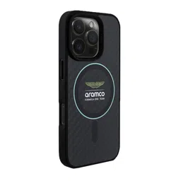 ASTON MARTIN Typography Printed iPhone 16 Pro Back Case Mobile Accessories image 2