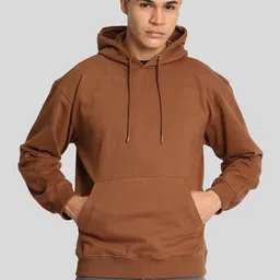 Bene Kleed Men Solid Hooded Long Sleeves Pullover Sweatshirt-picture-13