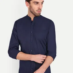 Mast & Harbour Men Slim Fit Sheer Casual Shirt-picture-36