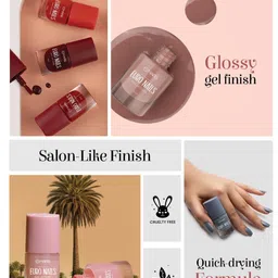 MARS Euro Glossy Finish Gel Nail Lacquer - 6ml - Shade 03 image 2