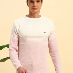 BUDAPEST Men Striped Woollen Pullover-picture-20