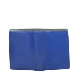 ROGZI Men Zip Detail Leather Two Fold Wallet image 4