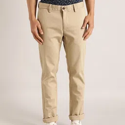 Indian Terrain Men Brooklyn Slim Fit Mid-Rise Trousers-picture-13