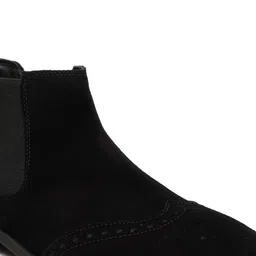 Teakwood Leathers Men Suede Chelsea Boots image 3