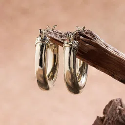 Forever Glam by Pantaloons Circular Hoop Earrings-picture-40