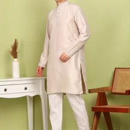 Anouk Men Regular Kurta with Trousers image 3