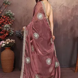 ALAGINI Embellished Embroidered Saree image 4