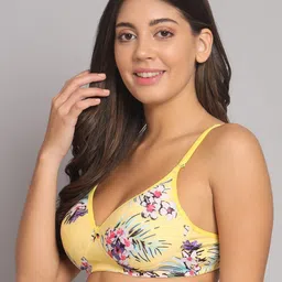 Narsingha Dreams Women 2 Floral Print Full Coverage Lightly Padded Nonwired Regular Bra image 5