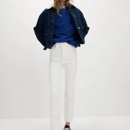 Marks & Spencer Women Straight Fit High-Rise Jeans-picture-22