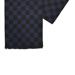 LOOM LEGACY Men Checked Acrylic Mufflers image 4